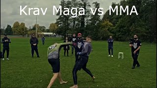 Krav Maga vs MMA  DefendFC Commentary [upl. by Shreeves]