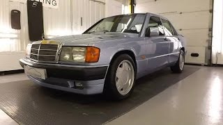 SOLD Mercedes Benz 190E 20i Auto Carat by Duchatelet Edition Cosworth Style Bodykit [upl. by Nyvar]