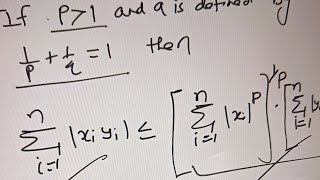 holder inequality with examples functionalanalysis highermaths metricspace minkowski inequality [upl. by Gonick340]