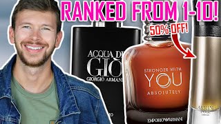 RANKING My 10 Favorite Giorgio Armani Fragrances From 110  50 OFF SALE  Top Designer Fragrances [upl. by Benisch120]