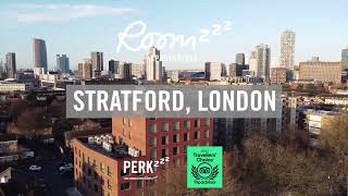 Roomzzz London Stratford  Building Tour  Serviced Apartments in London [upl. by Janelle676]