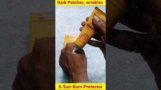 Sunshade lotion uses in hindi glowing skincare darkpatches sunburn wrinkles shorts viral [upl. by Mcdonald]