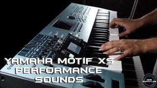 Yamaha Motif XS6 Performance Sounds  No Talking [upl. by Ednihek]