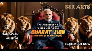 Bharat Lion Trailer English  Naani Krissh  Sai Pavan [upl. by Atiruam837]