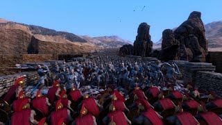 Sparta Vs Persian Empire  Massive 500 v 35000 strong  UEBS Cinematic battle [upl. by Ajiak]