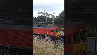 3 hours worth at Casey lane Basford Hall JN with several 66s DRS GBRF DB and Freightliner68 2824 [upl. by Web]