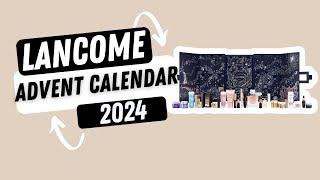 Lancome Advent Calendar 2024 beautycalendars [upl. by Ecnaralc775]