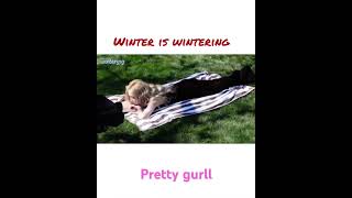 Winter ❄️ wintering 🌼🌼winter æspa ytshorts fypシ゚viral [upl. by Namreg977]