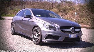 Mercedes A45 AMG Review  The 360hp Pocket Rocket [upl. by Landri]