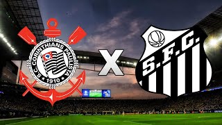 Corinthians x Santos AO VIVO  RODADA 30  BRASILEIRÃO 2023  29102023 [upl. by Atteram]