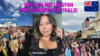 Wellington has so many fun festivals in March ☀️🇳🇿 Wrapping up nz summer 2024 🎉 [upl. by Debra230]