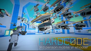 HARDCODE VR Game New flying enemy test 1 [upl. by Airehc]