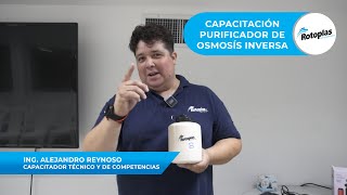 PURIFICADOR DE OSMOSIS INVERSA  ROTOPLAS [upl. by Medeah]