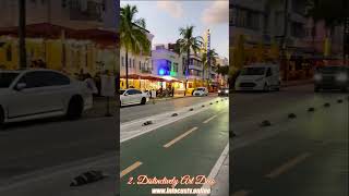 Ocean Drive on Miamis South Beach  3 features [upl. by Devland]