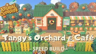 Tangys Orchard amp Cafe  Speed Build  Animal Crossing New Horizons [upl. by Madeleine233]