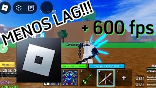 ⭐️2024⭐️ COMO TIRAR O LAG DO SEU ROBLOX Blox Fruits [upl. by Mccullough]