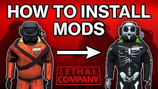 How To EASILY Install Mods  Lethal Company [upl. by Otrebla]