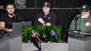 Americans First Time Reacting To Isle Of Man TT Top Speed Moments [upl. by Tunk725]