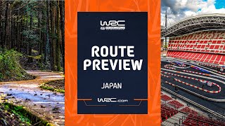 Route Preview  WRC FORUM8 Rally Japan 2024 [upl. by Arries519]