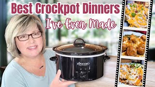 3 Best CROCKPOT Recipes I’ve Ever Made NEW Cheap amp Easy SLOW COOKER Comfort Food  A New Poke Cake [upl. by Oilegor2]