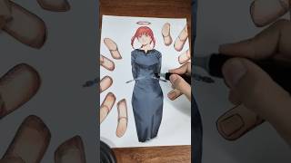 Makima Drawing Chainsaw Man shorts Makimadrawing chainsawman [upl. by Pike]