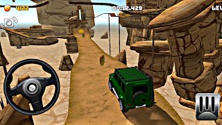 Modified Lite Green Car In Mountain Climb 4×4 Game  Mountain Climb 4×4 Game 127 [upl. by Niels]