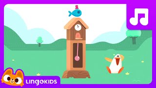 HICKORY DICKORY DOCK 🎵🕰️🐟 Best Nursery Rhymes for Kids  Lingokids [upl. by Raybin]