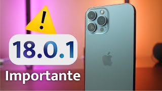 iOS 1801  Novedades amp Correcciones URGENTES [upl. by Ardnasela]