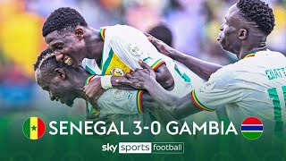 AFCON 2024 የአፍሪካ ዋንጫ  ሴኔጋል 🆚 ጋምቢያ 3  0 SENEGAL vs GAMBIA GOALS amp XTENDED HILIGHT [upl. by Alejoa]