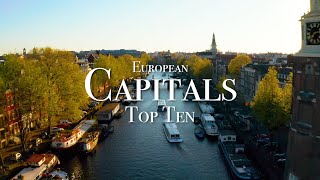 Top 10 Capital Cities To Visit In Europe [upl. by Eiryk]