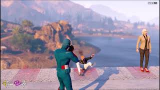 GTA 5 Crazy Ragdolls RED SPIDERMAN VS YELLOW MINION VS RED MINION Euphoria Physics and Funny 59 [upl. by Rraval985]