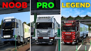 ETS2 Noob VS Pro VS Legend [upl. by Camilo581]