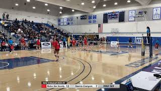 Mater Dei Varsity VS Sierra Canyon CIF SS DIV 1 Championship Match 11924 [upl. by Windsor]