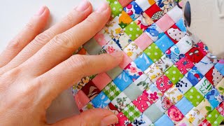 How Lovely Scrap Fabric Transforms  Sewing Ideas [upl. by Edaw]