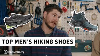 Best Hiking Shoes amp Boots For Men 👟 2024 Trail Footwear [upl. by Tnaryb]