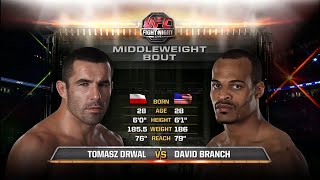 Tomasz Drwal vs David Branch [upl. by Emma]