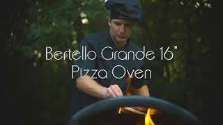 Bertello Grande 16quot Outdoor Gas amp Wood Fired Pizza Oven [upl. by Ynohtnakram]