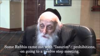 JRC interviews Rabbi Dr Abraham J Twerski  JRC Retreat 2013  Sponsored by Caron Renaissance [upl. by Imik]