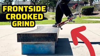 How To FS Crooked Grind EASY WAY [upl. by Anerda426]