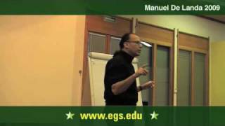 Manuel De Landa Theory of Language 2009 112 [upl. by Marras]