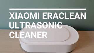 1MIN XIAOMI Eraclean Ultrasonic Cleaner SG HOME IMPROVEMENT [upl. by Ramona]