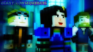 Winter Whiteout Giant Consequences Minecraft Story Mode Season 2 Female Jesse  No Commentary [upl. by Seitz]