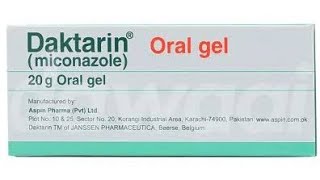 Daktarin 20mg miconazole Oral gel [upl. by Gaynor701]