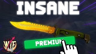 GAMBLING BIG ON WTFSKINS EZ PROFIT EZ BIG WINS Wtfskins promo code [upl. by Avahc]