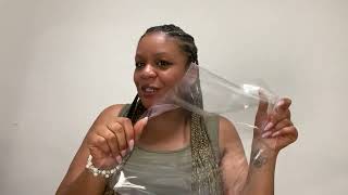 Large Clear Self Sealing Bag For Packaging Review [upl. by Michaele12]