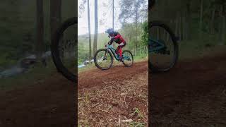 Review jalur sepeda gunung MTB shorts mtb gowesmalang trending [upl. by Ashien204]