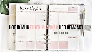 DIY Eigen agenda maken samenstellen Hoe heb ik dit aangepakt  Felia Goovaerts [upl. by Euqitsym]