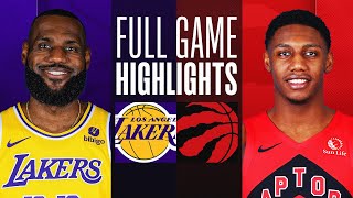 LAKERS at RAPTORS  FULL GAME HIGHLIGHTS  April 2 2024 [upl. by Frangos]