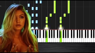 Calvin Harris amp Disciples  How Deep Is Your Love  Piano CoverTutorial by PlutaX  Synthesia [upl. by Aennil27]