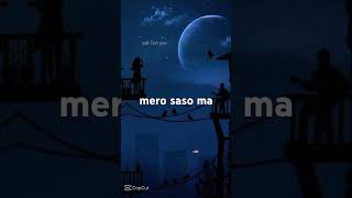 mero saso ma bashi song love short storifunny [upl. by Aivital]